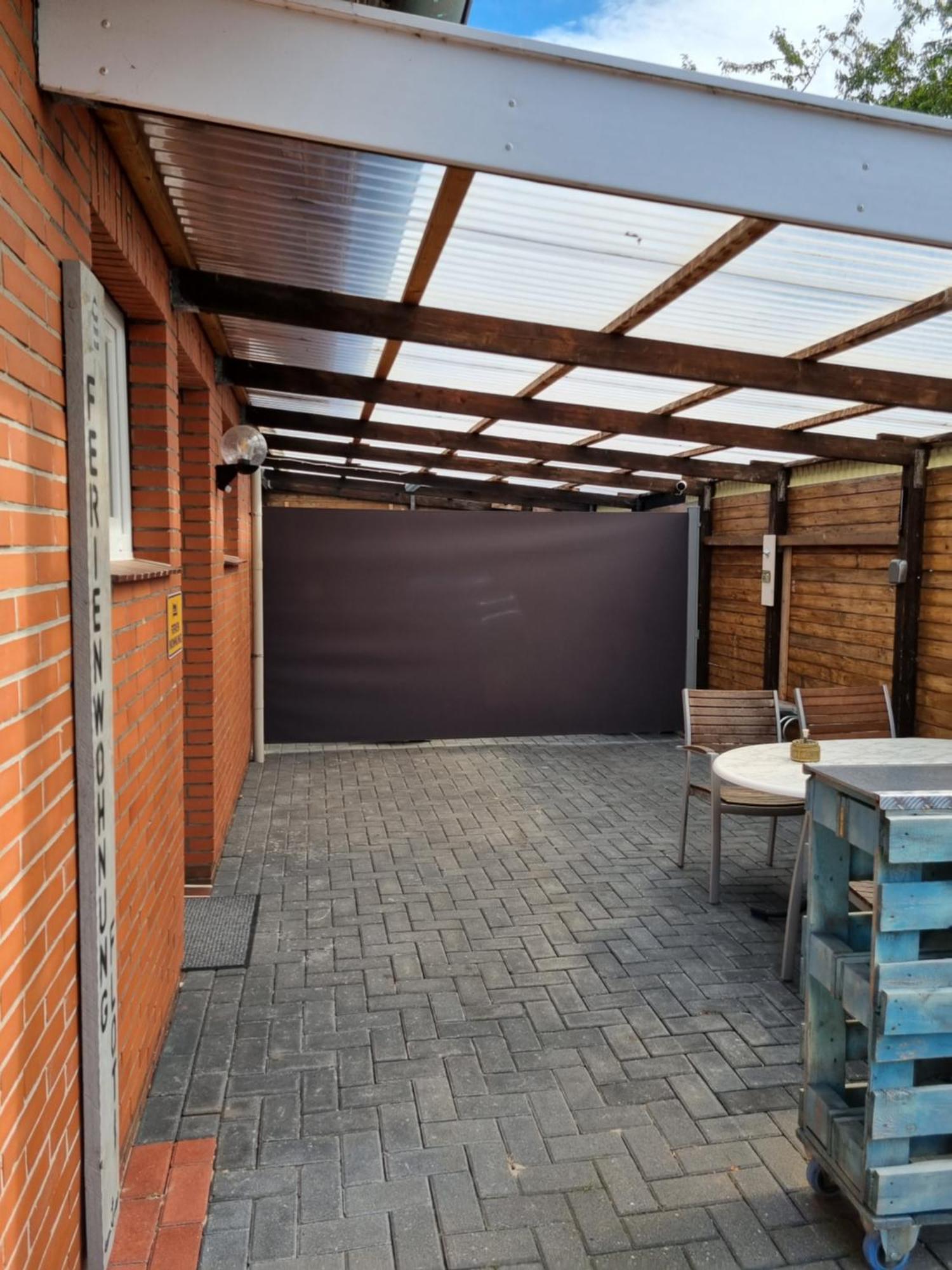 Augustfehn mit allem Drum und Dran. FeWo FloTi Apen Exterior foto